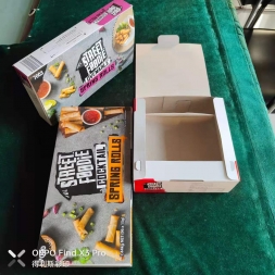 宜城出口春卷盒 咖喱角彩盒